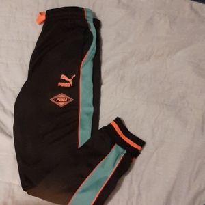 Puma jogger sweatpants with fleece lining